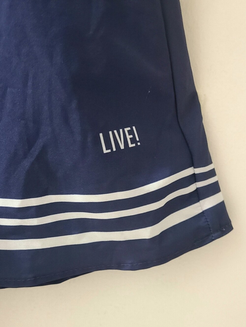 LIVE! Navy Blue Pleated Athletic Tennis Skort Sz - Picture 4 of 14